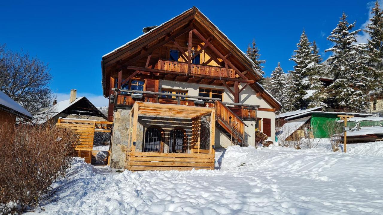 Chalet-luxe-SERRE CAMBEOU Saint-Chaffrey Extérieur photo
