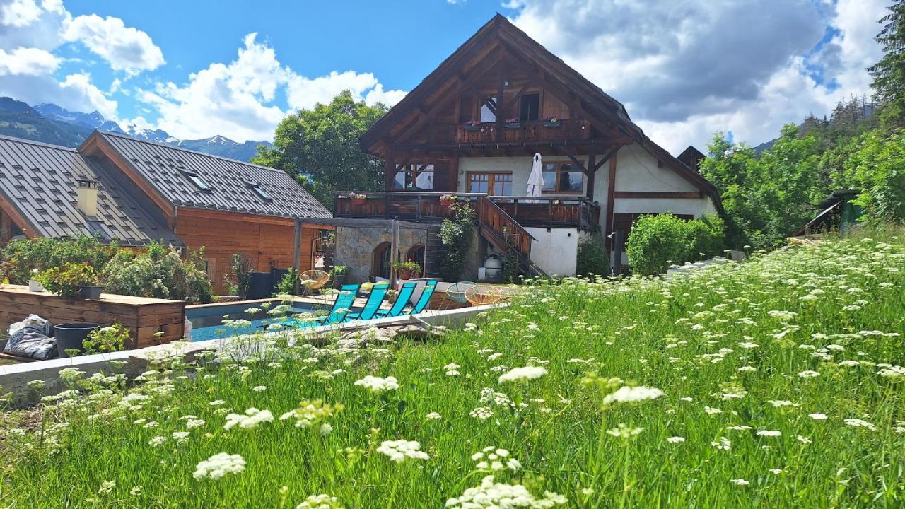 Chalet-luxe-SERRE CAMBEOU Saint-Chaffrey Extérieur photo