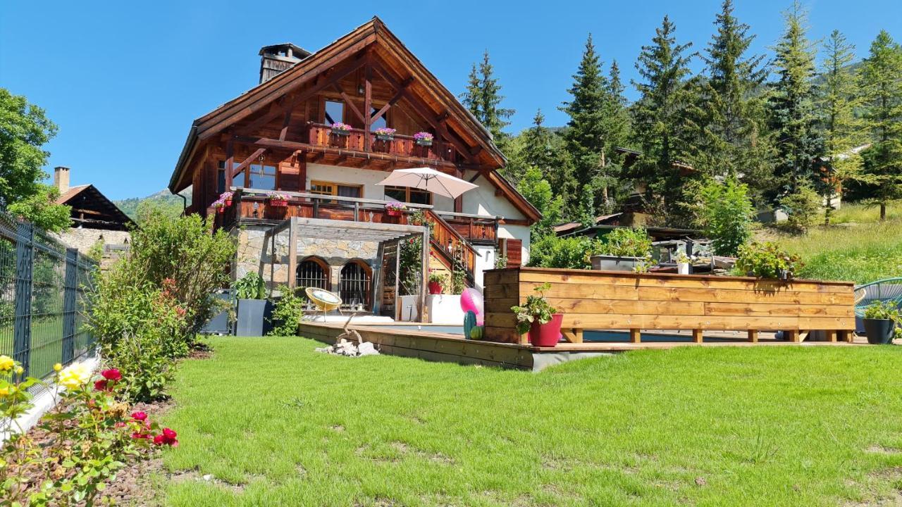 Chalet-luxe-SERRE CAMBEOU Saint-Chaffrey Extérieur photo