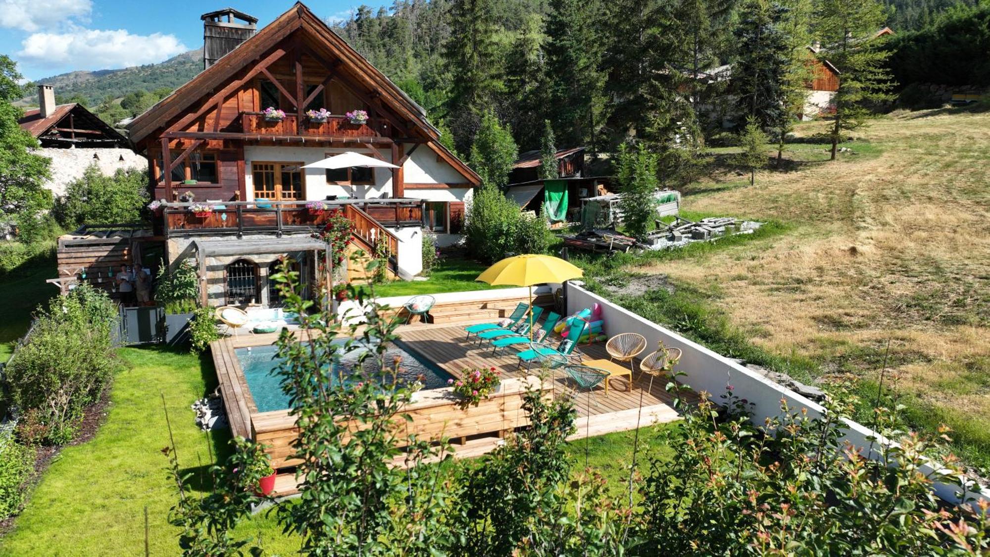 Chalet-luxe-SERRE CAMBEOU Saint-Chaffrey Extérieur photo